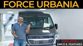 Force Urbania - Detailed Review, Walkaround, Features, and Price! Next Gen Tempo Traveller  😍😍😍