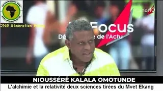 N-K OMOTUNDE: L'alchimie et la relativité deux sciences tirées du Mvet Ekang