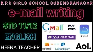 e mail writing for STD 11/12 by Heena Teacher