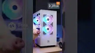 Игровой настольный ПК ICEWOLF, AMD Ryzen 7 7700, Radeon RX 9060XT, 32 ГБ DDR5, 1 ТБ NVMe SSD, 650...