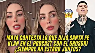 MAYA NAZOR LE CONTESTA A SU EX PAREJA SANTA FE KLAN TRAS LAS DECLARACI&Oacute;NES QUE HIZO EN UN PODCAST.