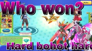 AMAZING WORLD LEAGUE BATTLE  WHO WON??  // BOHOT HARD!! POKETOWN (MONS AWAKEN)