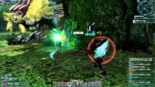 Phantasy Star Online 2 Fang Banther and Banshee Boss Fight