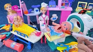 8 Minutes Satisfying with Unboxing Pregnant Rescue Playset, Airplane Remote ASMR | No Talking Video