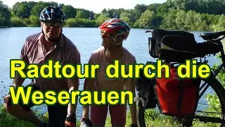 Radtour durch die Weserauen. 🚴‍♀️Sonntags am Weserradweg🚴