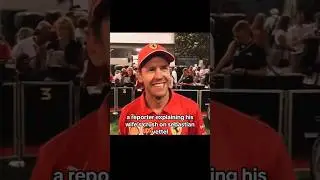 Vettel rizz is unmatched