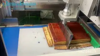 Smart Conveyor Cutting Solution for Cakes & Sweets @systemsautomation6210