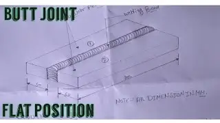 BUTT Joint || Flat position || Alimentary Practical || With Tricks || @ITIandcitsweldertrade