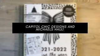 Capitol Chic Designs Seize the Year Spiral Planner - 18 month Vertical Planner Walkthrough!
