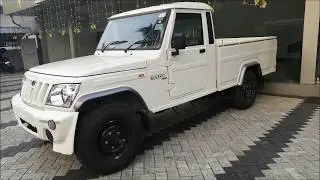 Mahindra Bolero Pickup 4X4 | Walkaround Review - 2020 Mahindra Bolero Pickup 4X4 | Power Steering