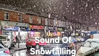 The sound of snow falling down | snow falling down sound 