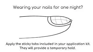 How to Apply Press On Nails 💅 Simple tutorial for short wear and long wear