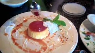 FatherDaughterFoodies.com - Molly and Wade vs Flan Caramel at Mambo's
