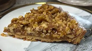تارت بالجوز والكراميل # Tarte a la noix et au caramel beurre salè