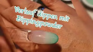 Dipping Powder Verlauf dippen mit Dippingpowder von @dipdrip_dippingpowder #dippowdernails #nails