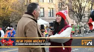 Todd interviews NYC Content Creator, New York Mickey I 99th Annual Macy's Thanksgiving Day Parade