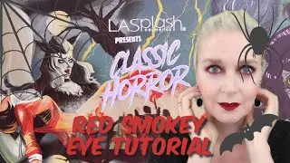 Easy Red Smokey Eye | LASplash Classic Horror Palette