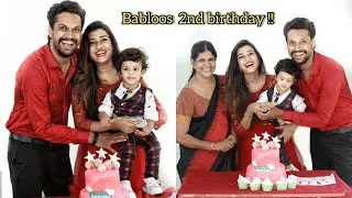 ബബ്ലൂസിന്റെ 2nd birthday !! സന്തോഷ് കൊണ്ട് കണ്ണുനിറഞ്ഞു  🥰❤️