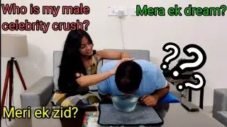 Husband and Wife Tag Questions Challenge 😂 Part-1/ cold water punishment 😁😁 #couple #challenge
