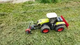 REAL Rc Gras Rake - FULL FUNCTION! #rcharvester #rctractor #rcsilage