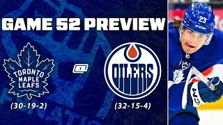 Maple Leafs at Edmonton Oilers - Game 52 Preview & Bets