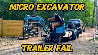 How I Transport My Chinese Mini Excavator