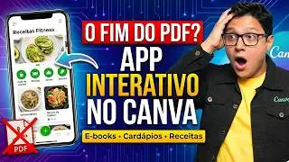 The End of PDFs? How to Create an Interactive App in Canva (E-books, Recipes, and Menus)