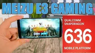 Обзор MEIZU E3 с игровым процессором Snapdragon 636 | Результаты Antutu и Geekbench