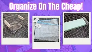 Sewing Organization for Beginners (Small Space & Low Budget)