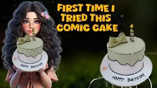 How to make comic cake