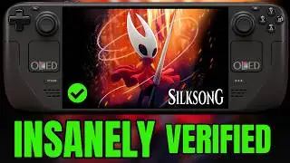 Silksong on Steam Deck is INSANELY VERIFIED!