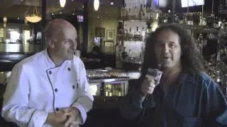 Harrison Held Interviews Chef Jean-Pierre Curtat at The Grill for Flavors of Quebec in Hollywood