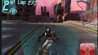 Robot race -- Lost Angeles level
