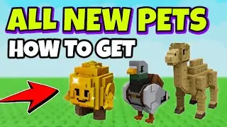 All NEW PETS Guide in GROW A GARDEN Roblox - How to Get and What They Do