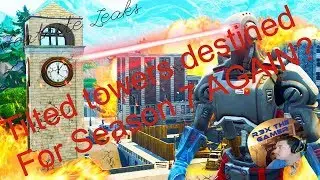 Destruction of tilted towers still to come? Flush factory becoming winter wonderland? Season 7 LEAK