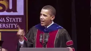President Obama at Arizona State University 2009 Commencement - Part 1