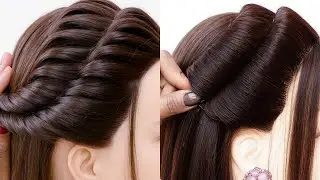 Trendy Beautiful Hairstyle - New & easy hairstyle | Hairstyle for birthday girl | Party hairstyle