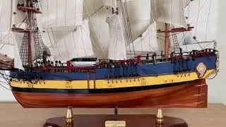 Cook's Endeavour Ship Model