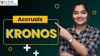 Kronos Accruals | Accruals of kronos | kronos online training | kronos |  Cloudfoundation