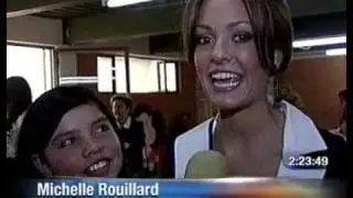MICHELLE ROUILLARD MISS COLOMBIA UNIVERSE ANTES DE CAMBIO DEL LOOK PARTE 3