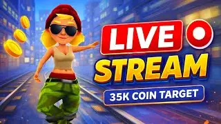 Subway Surfer Live | 35K Coin Target 2026 #shorts