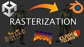 Unity - How to Create a Diablo 2 Monster - 3D to 2D Rasterization Pixel Art with Blender