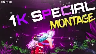 1K SUBS SPECIAL 🇮🇳 || BGMI MONTAGE || THANKS FOR 1K SUBS&hearts;️
