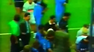 Pisa-Napoli 0 2 a tav 1987/88 Renica colpito