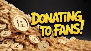 🔴LIVE🔴Donating Robux To Viewers💸PLS Donate💸TTS ON for PLS DONATE Gifts💸