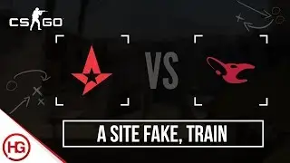 Astralis vs Mousesports - A Site Fake, Train (CS:GO Strategy Breakdown #42)