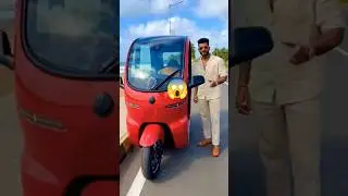 Tamil Nadu Ki Sabse Sasti Mini Scooty 😱 | Scooty Ke Upar Car Jaisa Roof 🚗🛵 #TamilNadu #MiniScooter