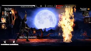 NEW BRUTALITY OF BLACK DRAGON TREMOR - MORTAL KOMBAT MOBILE