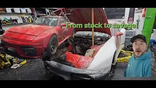 От стандартной комплектации до Savage: мой Porsche 944 с расширенными колесными арками.