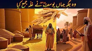Reaction on The place where Yusuf (pbuh) collected grain to avoid famine